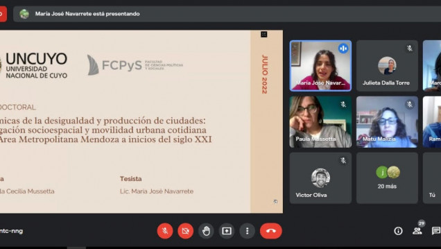 imagen El Doctorado en Ciencias Sociales de la FCPyS celebró la defensa de su centésima tesis 