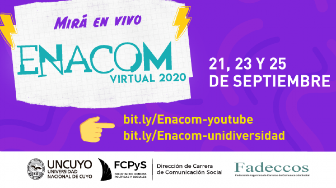 imagen Balance positivo para el ENACOM 2020 en modo virtual