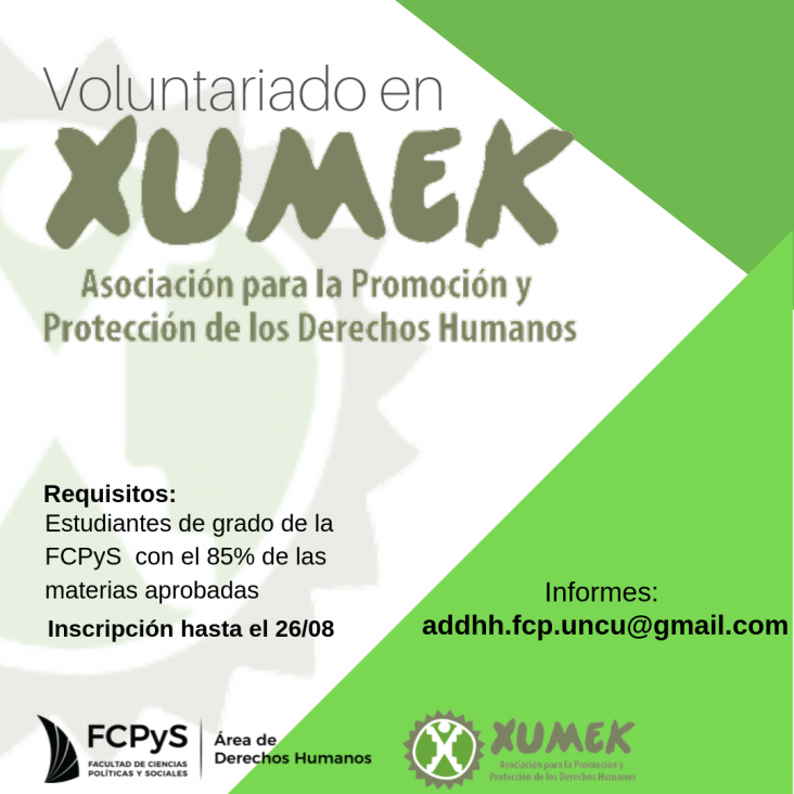 imagen Convocan a voluntariado de Derechos Humanos