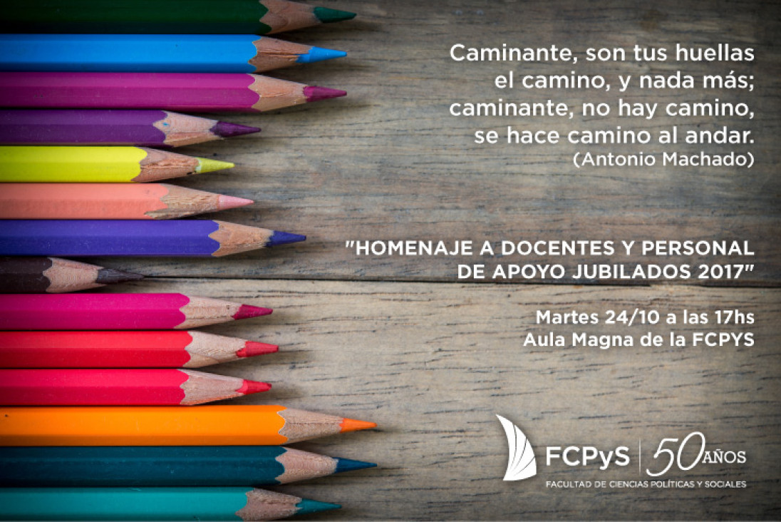 imagen La FCPYS homenajeará a sus trabajadores/as jubilados/as