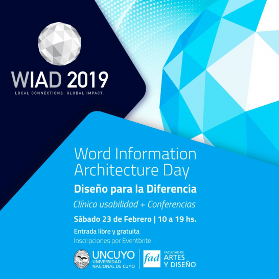 imagen Día Mundial de la Arquitectura de la Información en la UNCuyo
