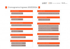 imagen Cronograma Ingreso 2023/2024 | INSCRIPCIONES GENERALES